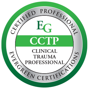 Certified Clinical Trauma Professional badge — Evergreen Certifications